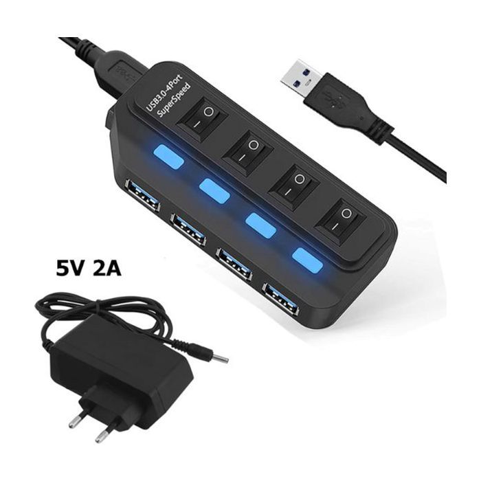 Концентратор Lapara LA-USB305 зображення 3