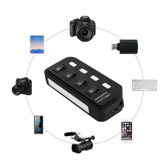 Концентратор Lapara LA-USB305 зображення 6