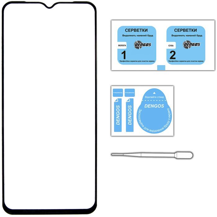 Скло захисне Dengos SuperD для IPhone 13 Mini (black) (TGFG-SD-07) зображення 5
