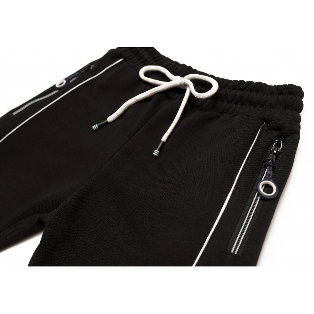 Спортивний костюм A-Yugi на блискавці (7052-146B-black) зображення 8