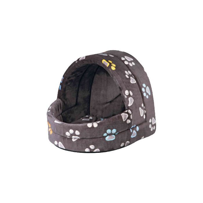 Будиночок для тварин Trixie Jimmy 40х35х35 см (сірий в лапку) (4047974368428)