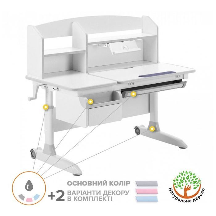 Парта ErgoKids Romana MG Multicolor (Evo-70 MG/MC) зображення 2