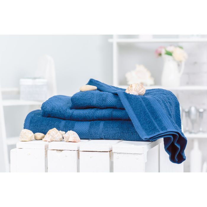 Полотенце MirSon набор банных №5076 Elite SoftNess Kingblue 40х70, 50х90, 70х (2200003975680) изображение 2