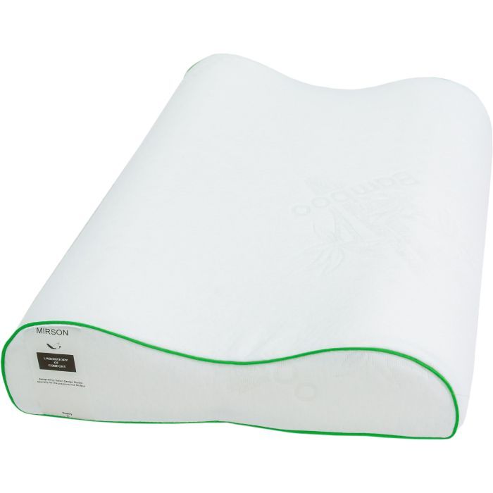 Подушка MirSon ортопедическая №6037 Green nature Julia Aero 58х40х10.5 (2200003261608)