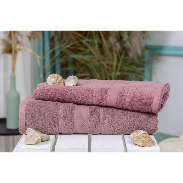 Полотенце MirSon набор банных №5083 Elite SoftNess Violet 50х90, 70х140 (2200003960877) изображение 2