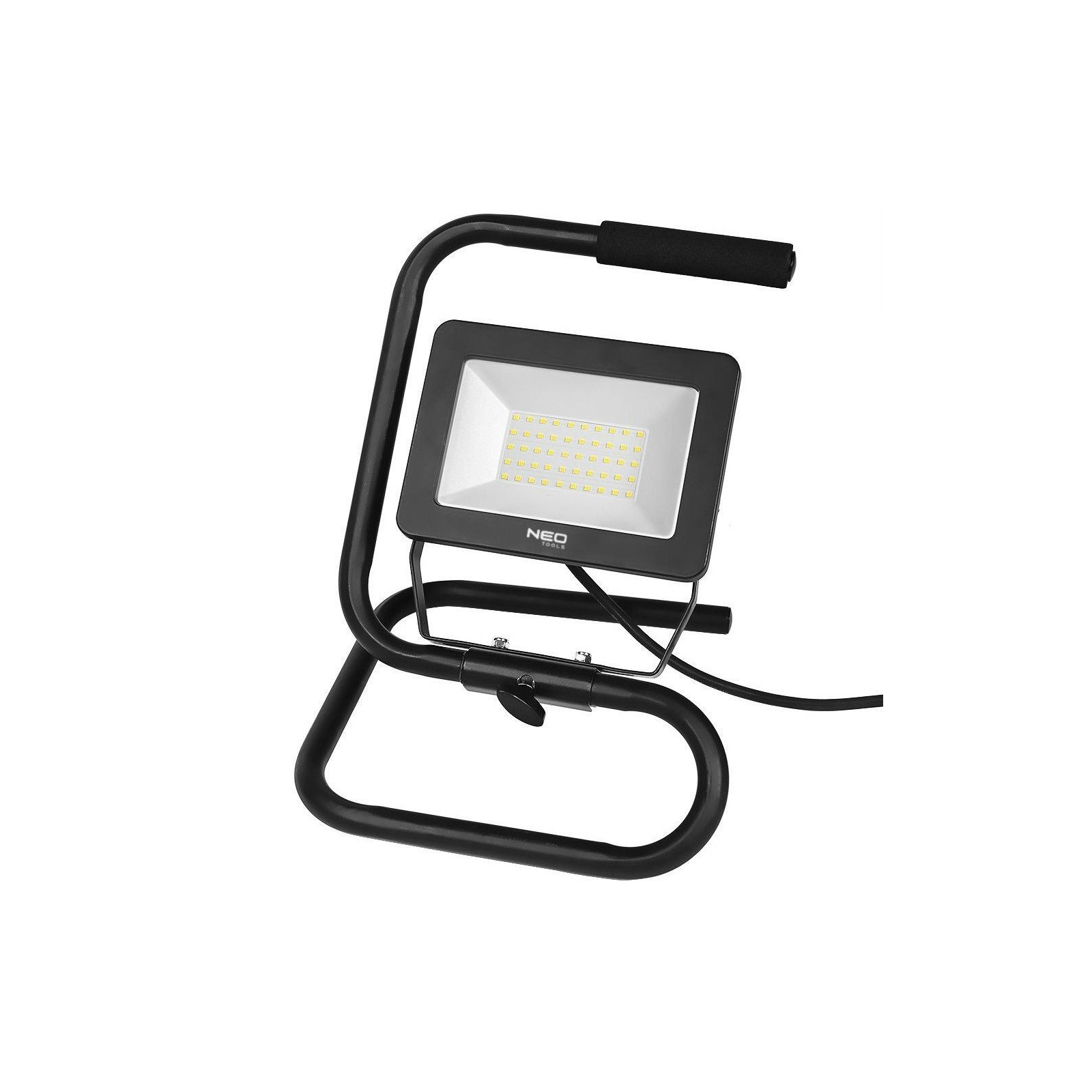 Прожектор Neo Tools алюминий 220В 50Вт 4500 люмен SMD LED, кабель 2 м с вилкой (99-063) изображение 2