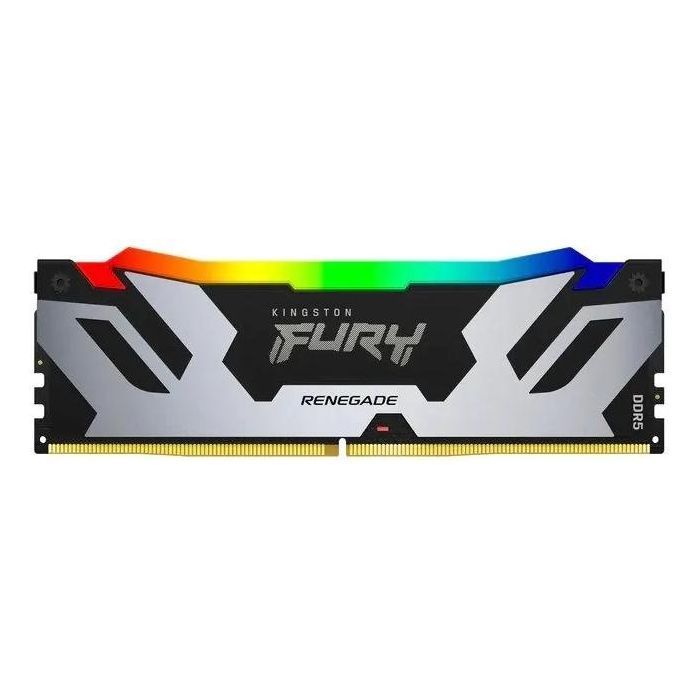 Модуль памяти для компьютера DDR5 16GB 6400 MHz Renegade RGB Kingston Fury (ex.HyperX) (KF564C32RSA-16)