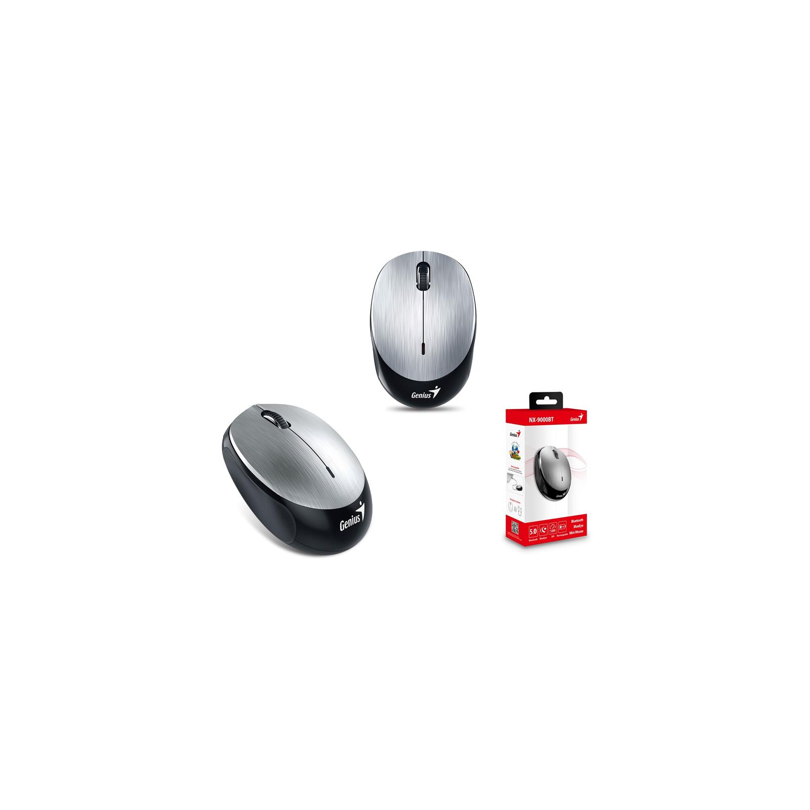 Мишка Genius NX-9000 BT Wireless Silver (31030009408) зображення 2