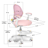Детское кресло Evo-kids Mio Air Pink (Y-307 KP) изображение 3