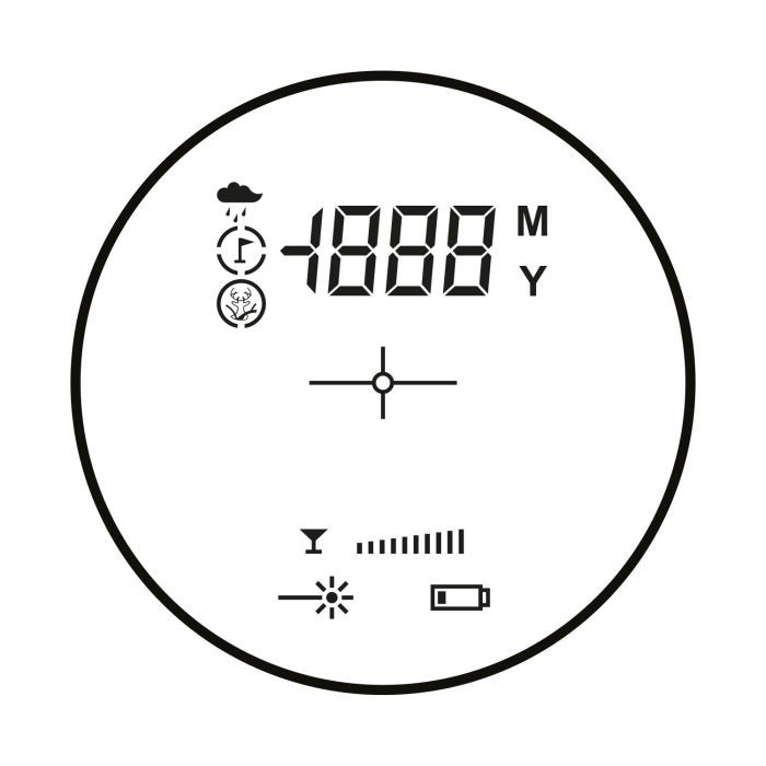 Лазерный дальномер Hawke LRF 800 LCD 6x25 (41022) изображение 3