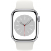 Смарт-часы Apple Watch Series 8 GPS 41mm Silver Aluminium Case with White Sport Band - Regular (MP6K3UL/A) изображение 2