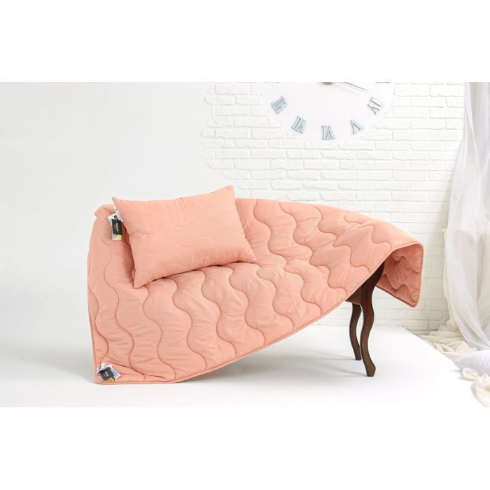 Одеяло MirSon Хлопковое всесезонное №1734 Eco Light Coral 155x215 см (2200003709988) изображение 4
