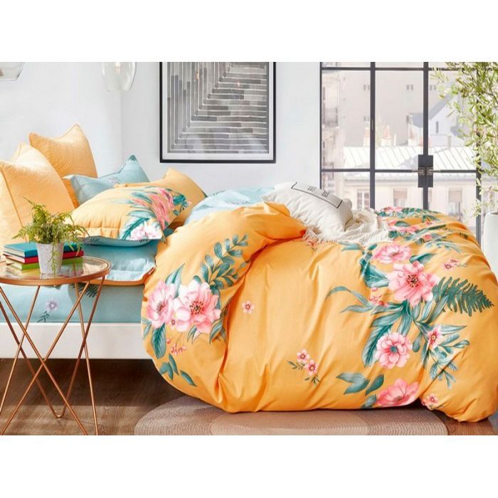 Постільна білизна MirSon Сатин Premium 22-1267 Tropics 175х210 (2200003067125)