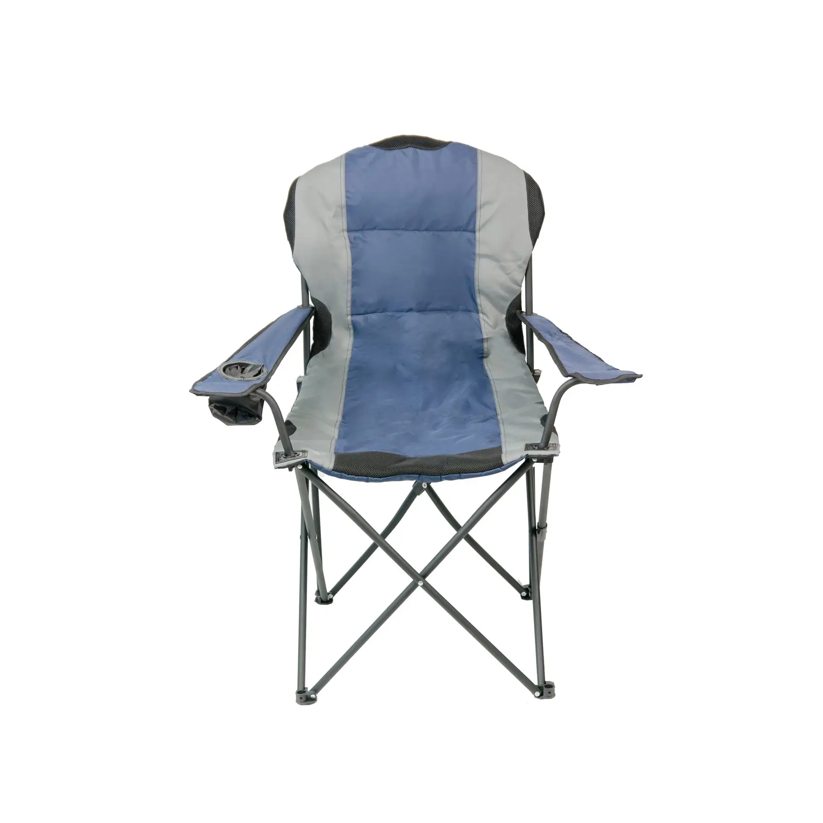 Крісло складане NeRest NR-34 Турист Grey/Blue (4820211100506_1) зображення 2