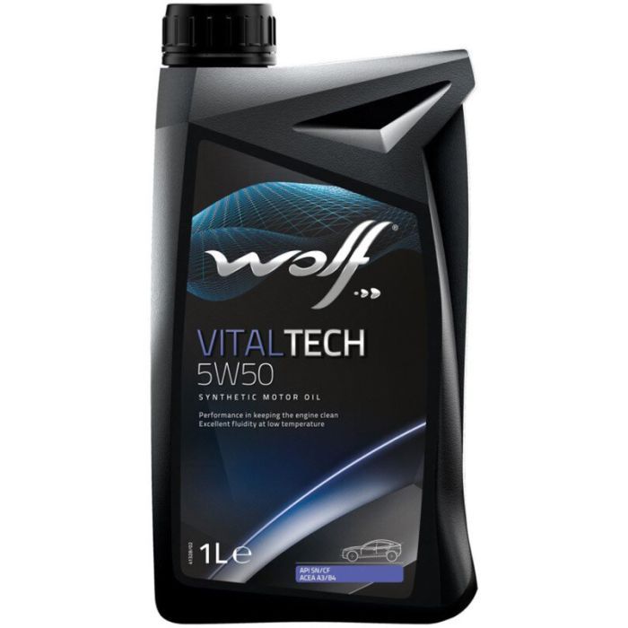 Моторна олива Wolf VITALTECH 5W50 1л (8314629)