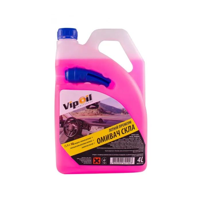 Омивач автомобільний VIPOIL Ейфорія 4л (0359868)