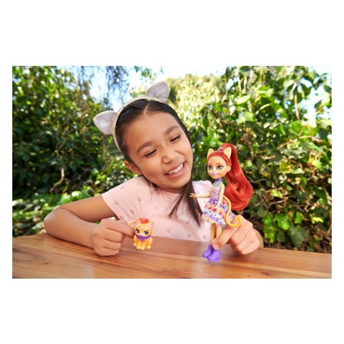 Кукла Enchantimals Рыженькая кошечка Тарла (HHB91) изображение 5