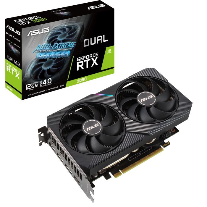 Видеокарта ASUS GeForce RTX3060 12Gb DUAL V2 LHR (DUAL-RTX3060-12G-V2) изображение 9