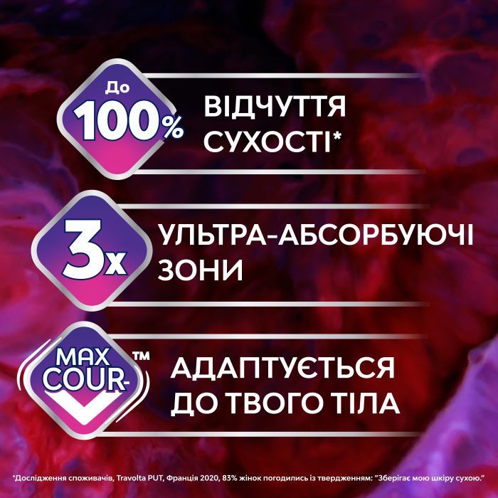 Гігієнічні прокладки Libresse Ultra Goodnight Large 8 шт. (7322540960235) зображення 4