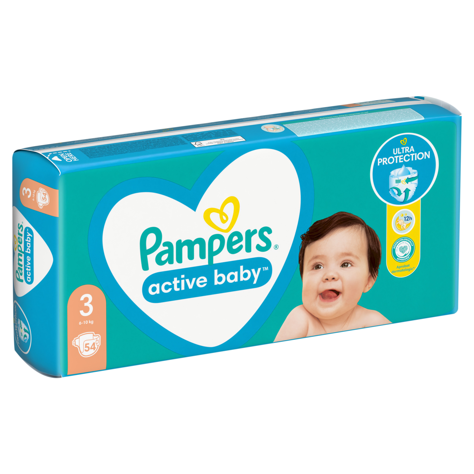 Подгузники Pampers Active Baby Midi Размер 3 (6-10 кг), 208 шт. (8001090910745) изображение 3