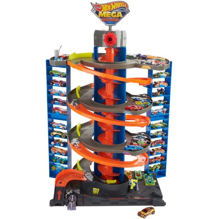 Автотрек Hot Wheels Мегагараж для машинок (GTT95) изображение 2