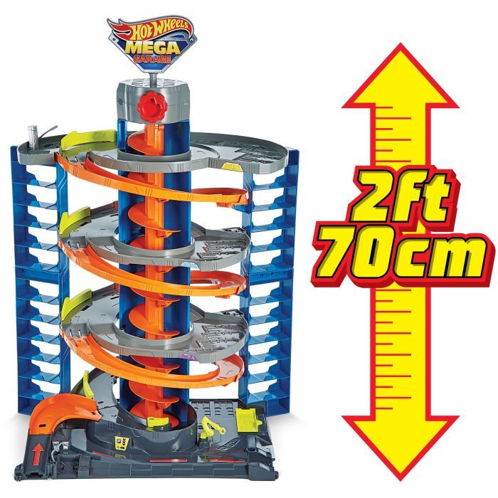 Автотрек Hot Wheels Мегагараж для машинок (GTT95) изображение 5