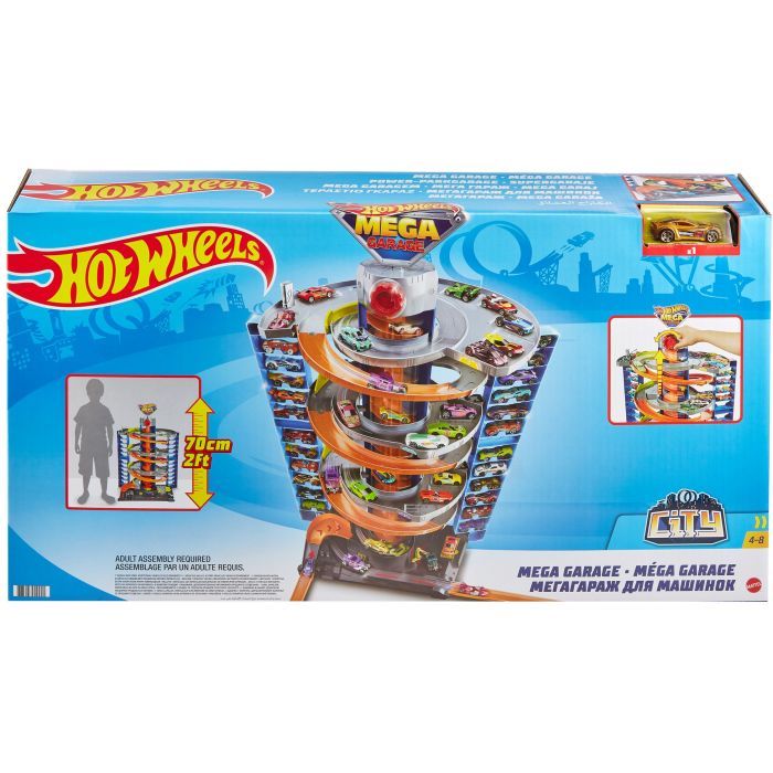 Автотрек Hot Wheels Мегагараж для машинок (GTT95) изображение 7
