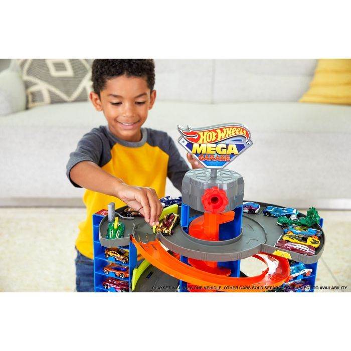 Автотрек Hot Wheels Мегагараж для машинок (GTT95) изображение 8