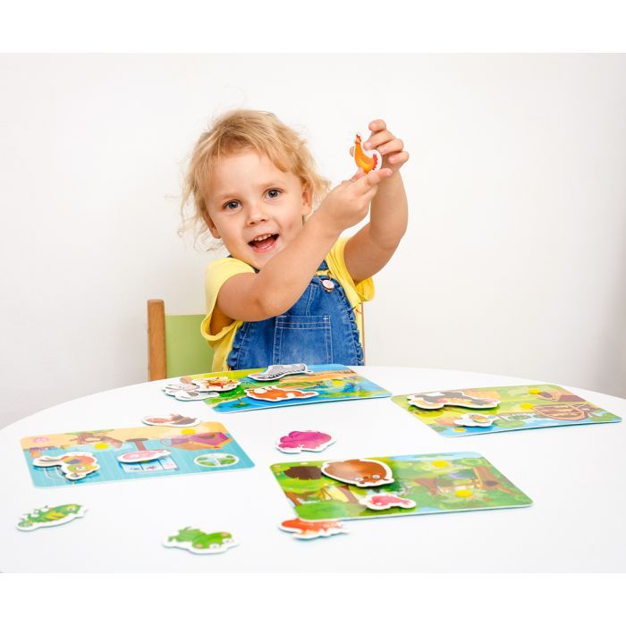 Развивающая игрушка Vladi Toys Игра с липучками Кто где живет? (укр) (VT1302-26) изображение 5