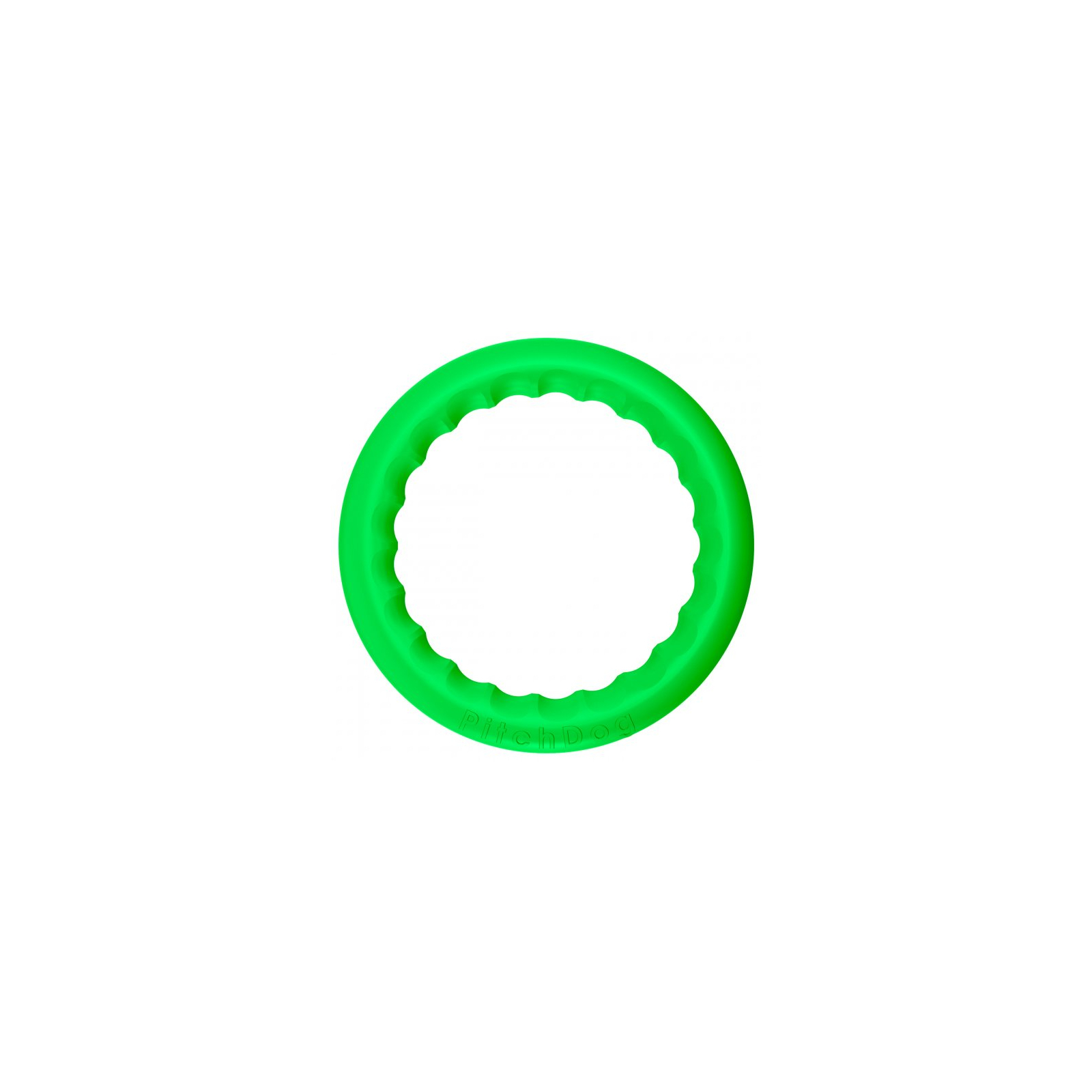 Игрушка для собак Collar PitchDog Кольцо для апортировки 20 см салатовое (62375)