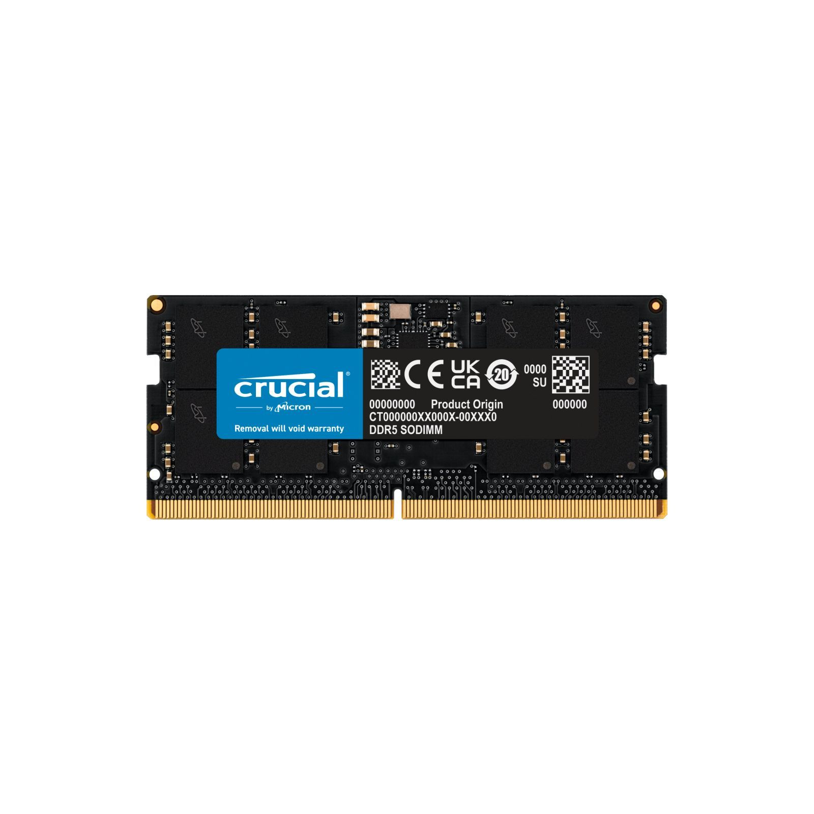 ᐈ Купить модуль памяти для ноутбука Micron SoDIMM DDR5 16GB 4800