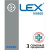 Презервативы Lex Condoms Ribbed 3 шт. (4820144770418)