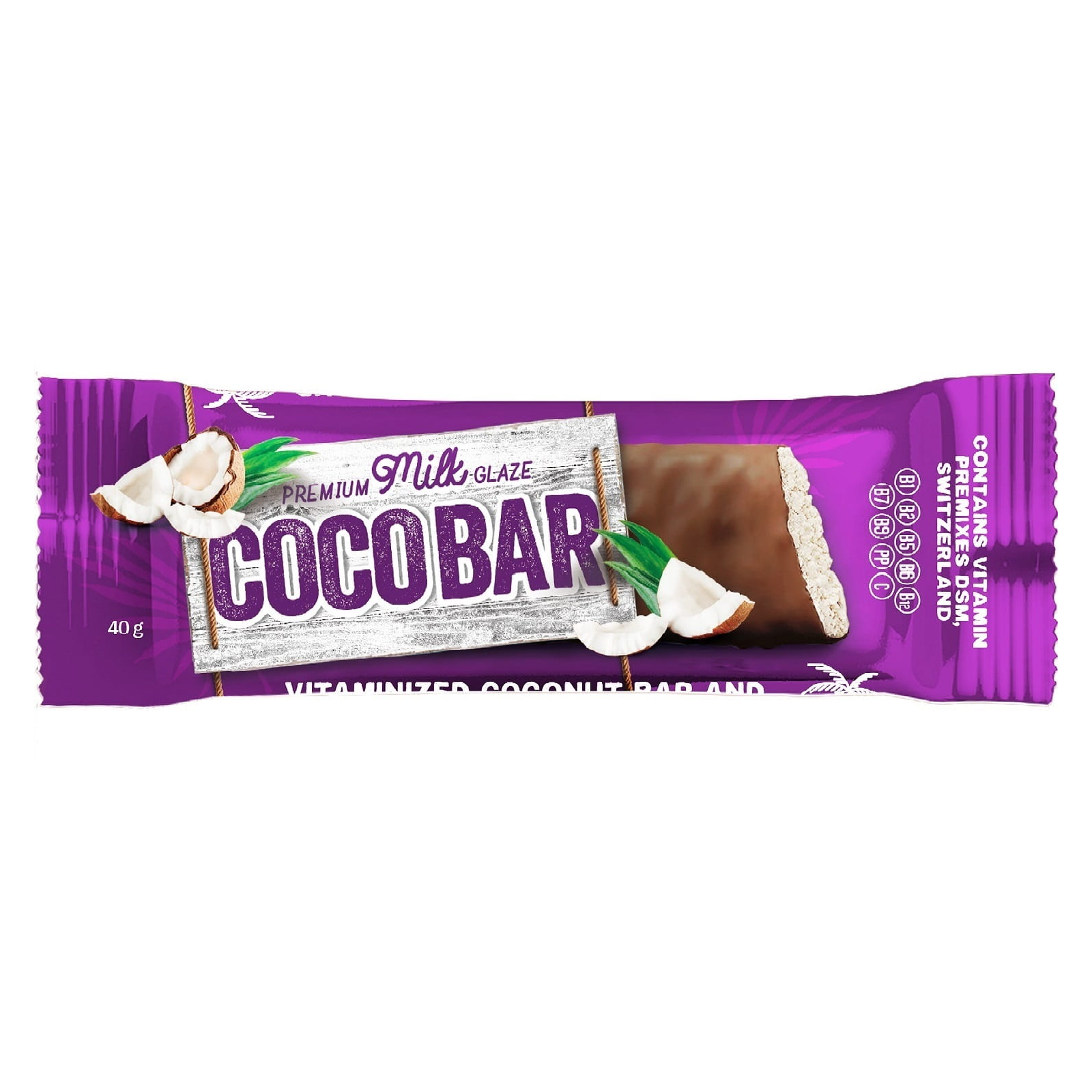 Батончик Вітапак кокосовый COCO BAR в молочной кондит (4820113925986)