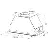 Витяжка кухонна Pyramida ABH 80 SRC (1150) GBL зображення 5