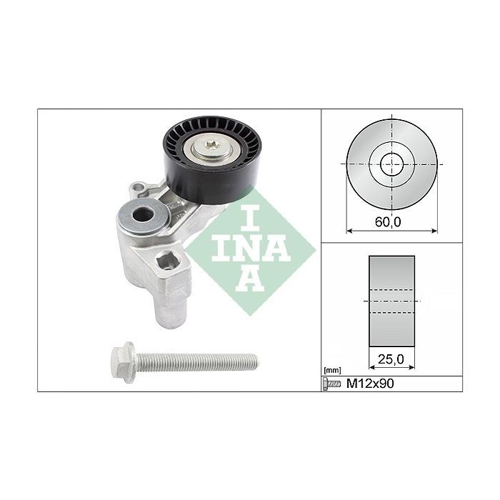 Натяжитель ремня с роликом INA 534 0100 20