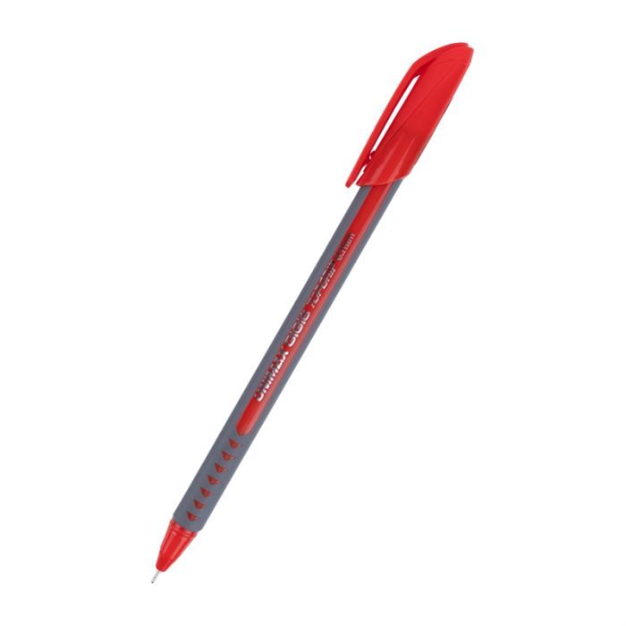 Ручка шариковая Unimax Topgrip, красная (UX-148-06)