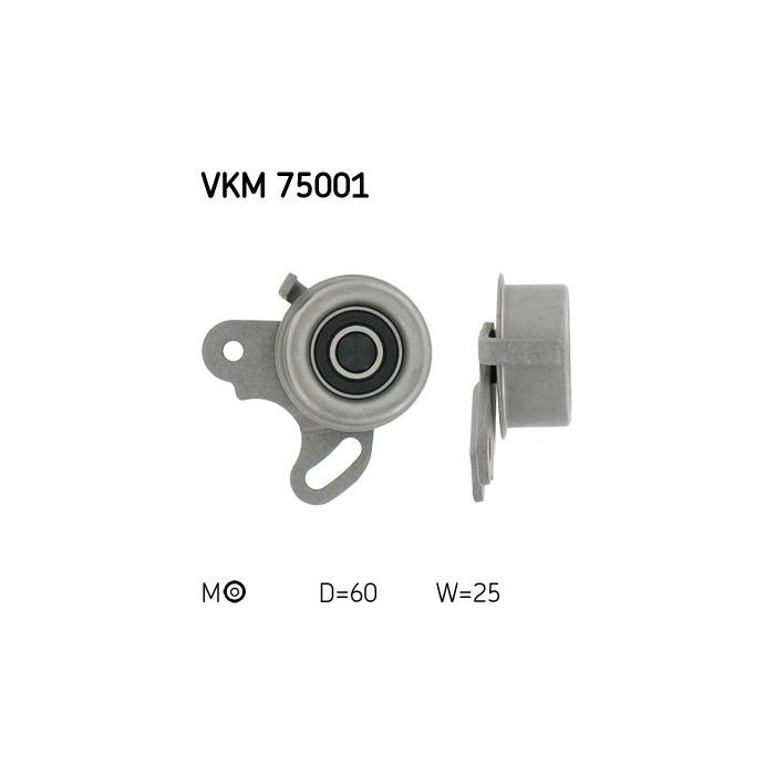 Ролик натягувача ременя SKF VKM 75001