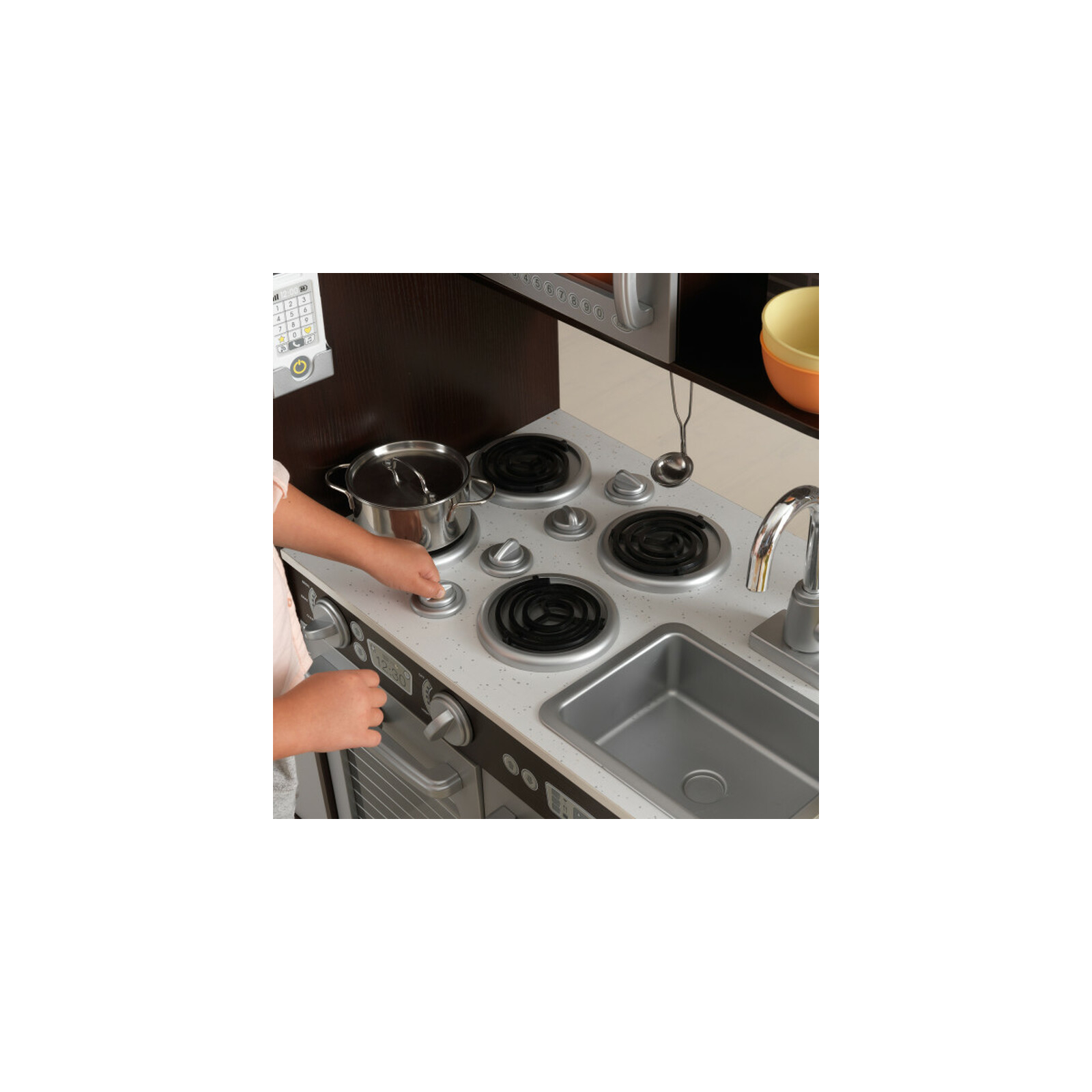 Игровой набор KidKraft Детская кухня Espresso (53260) изображение 8