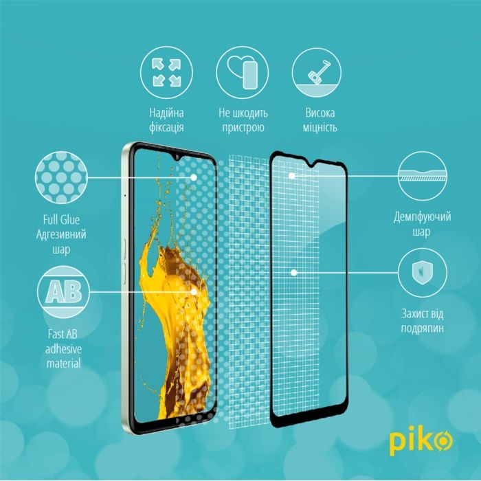 Скло захисне Piko Full Glue RealMe C35 (1283126531323) зображення 4