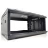 Шафа настінна Merlion 4U 19" 600*600*279 (Ш*Г*В)мм, black (Ml3-6604 / 23524) зображення 2