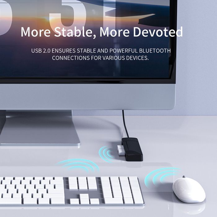 Концентратор Orico USB 2.0 4 ports (FL02-WH-BP) (CA913527) зображення 3