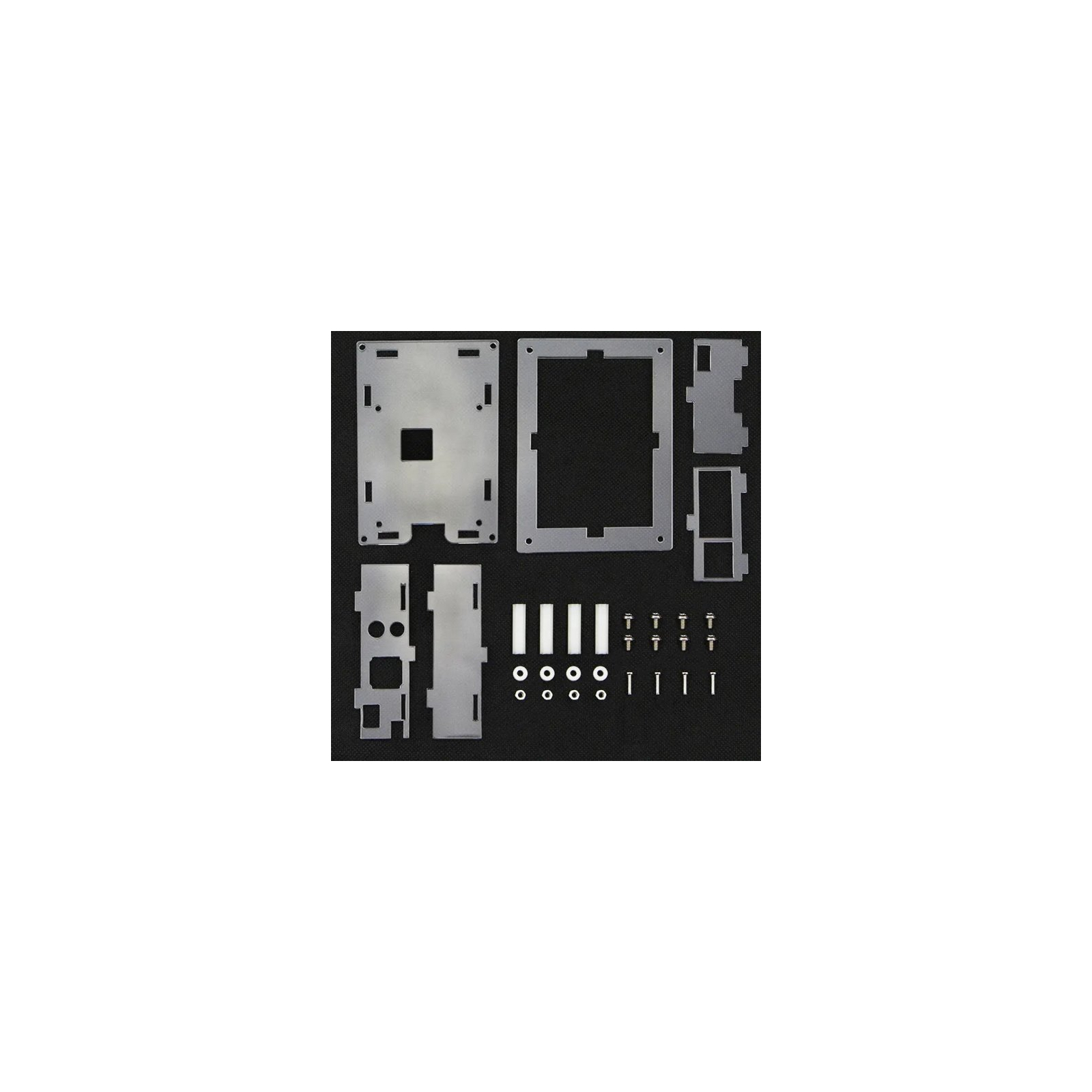 Корпус до промислового ПК Raspberry Pi для PI4 прозорий (Acrylic, for 3.5 inch LCD) (RA575) зображення 2