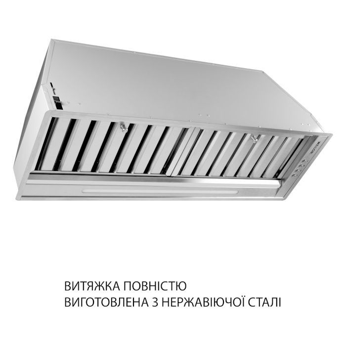 Витяжка кухонна Weilor PPE 8265 SS 1250 LED Strip зображення 2