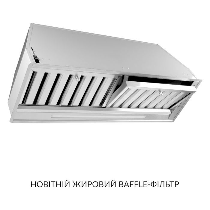 Витяжка кухонна Weilor PPE 8265 SS 1250 LED Strip зображення 3