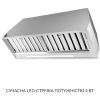 Витяжка кухонна Weilor PPE 8265 SS 1250 LED Strip зображення 4