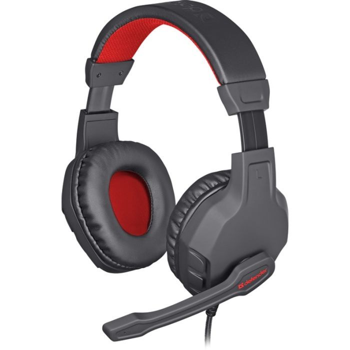 Навушники Defender Сujo Black-Red (64505) зображення 5