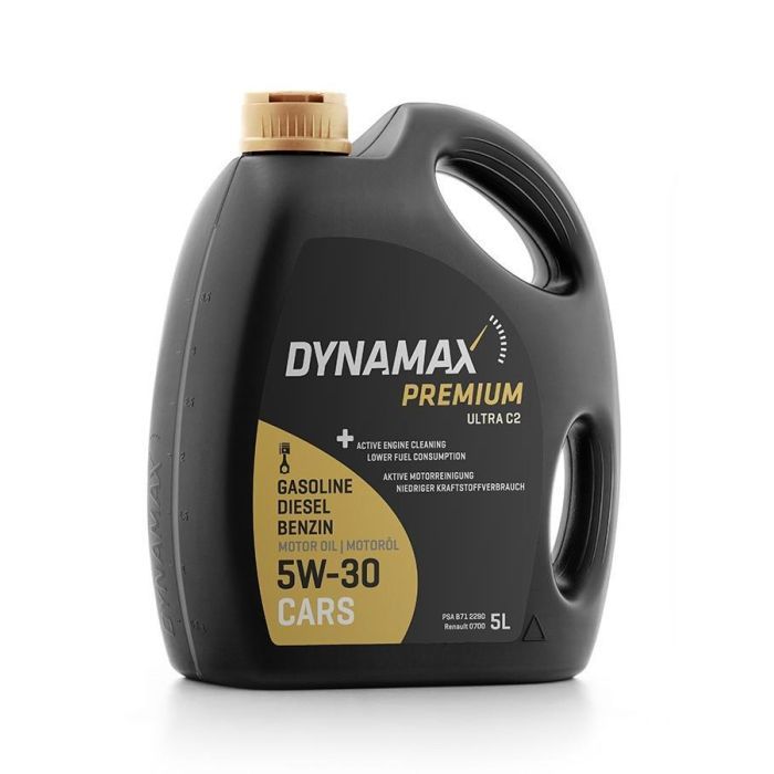 Моторное масло DYNAMAX PREMIUM ULTRA C2 5W30 4л (502047)