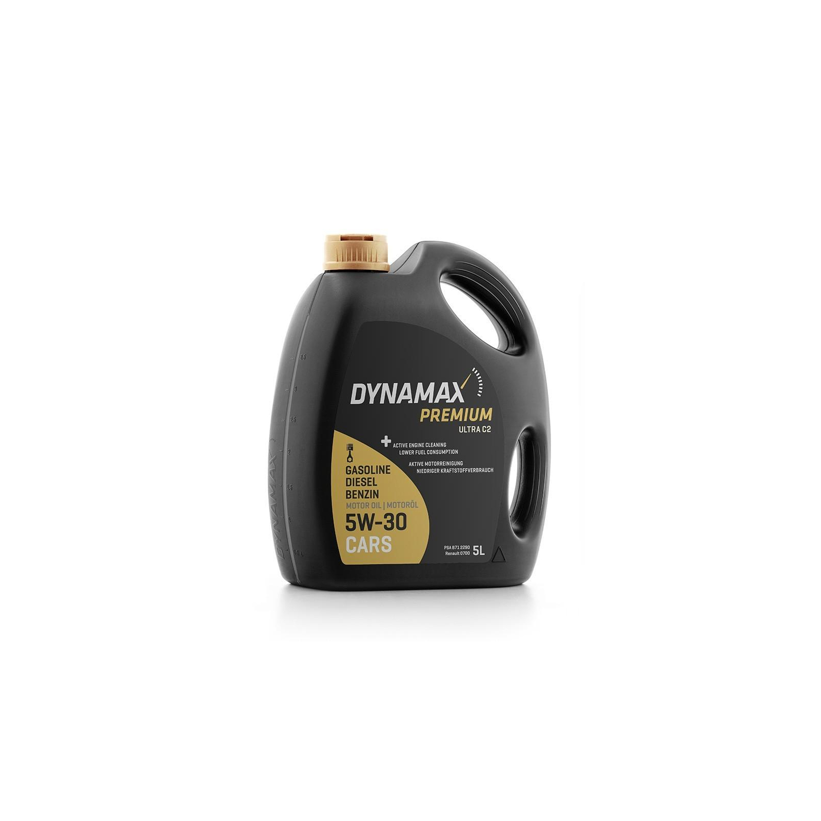 Моторна олива DYNAMAX PREMIUM ULTRA C2 5W30 5л (502074)