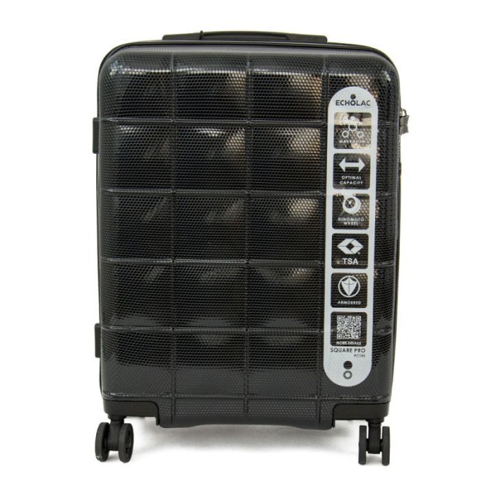Валіза Echolac Square Pro Black S (EcPC185SA-403-01) зображення 5