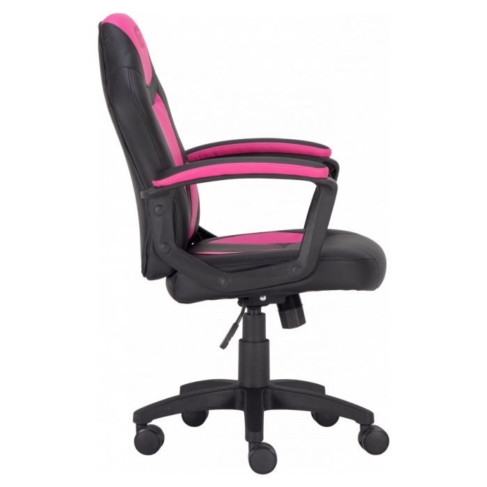 Кресло игровое GT Racer X-1414 Black/Pink изображение 3